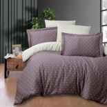 Постільна білизна First Choice сатин Point lilac сімейний