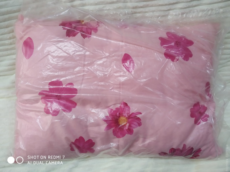 Подушка Le Vele Cotton рожева 50х70 см