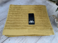 Набор махровых полотенец для рук Sansibar 30х50 см - 6 шт горчичные