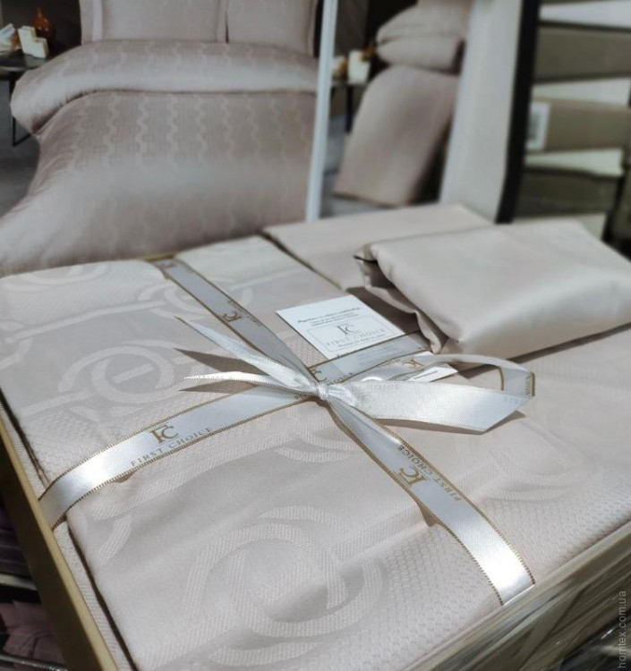 Постільна білизна First Choice Etnic бежева євро