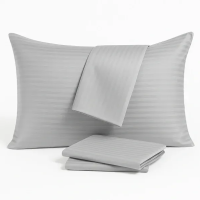Наволочка U-tek Home Сатин Boston Soft Grey Stripe 50х70 см Наволочка U-tek Home Сатин Boston Soft Grey Stripe 50х70 см