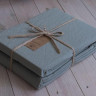 Набор простынь La Modno 240x260 см с наволочками 50х70 см Stonewashed Elegant French green