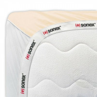 Простынь на резинке Sonex Aero Champagne 200x200 + 25 см