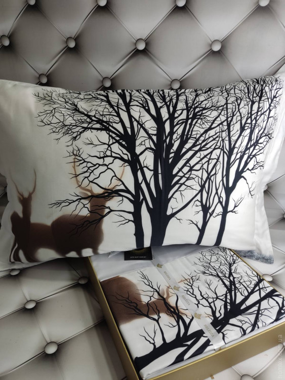 Постельное белье Belizza digital Foresty евро