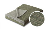 Плед Biederlack шерсть + хлопок Plaid Nore oliv 130х170 см