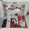 Постільна білизна ранфорс 3Д Diore Bird полуторний​​