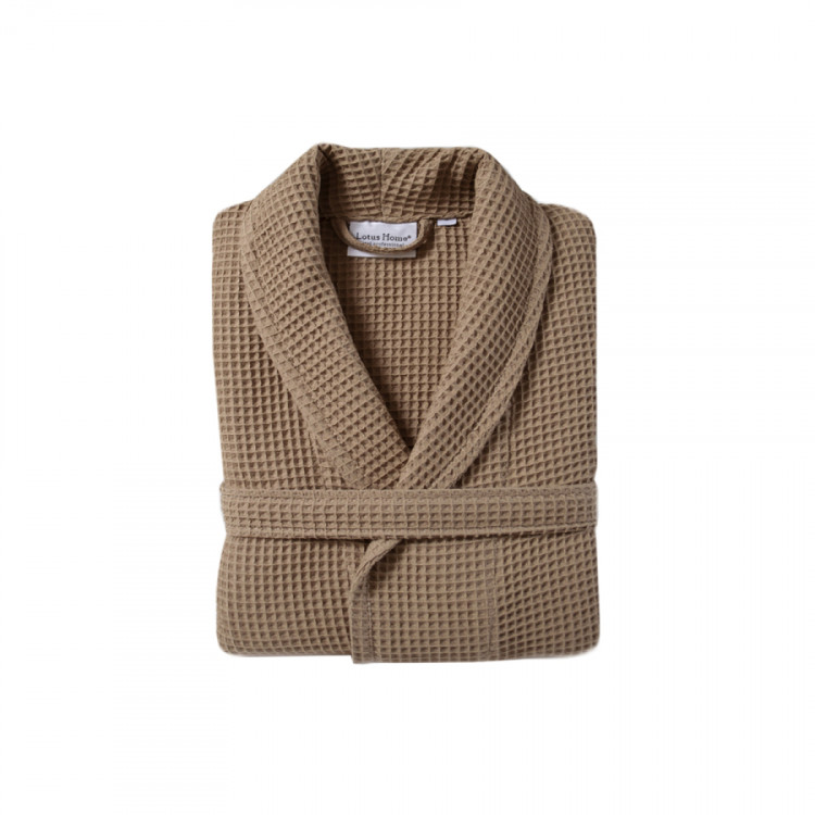 Халат Lotus Home Waffle cappuccino L 