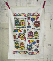 Кухонное полотенце Melih Happy Owls 40x60 см 