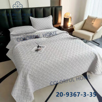 Покривало з мікрофібри Colorful Home 200х230 см із наволочками, модель 14
