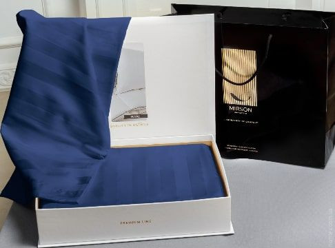 Постельное белье Mirson Blue sea полуторный