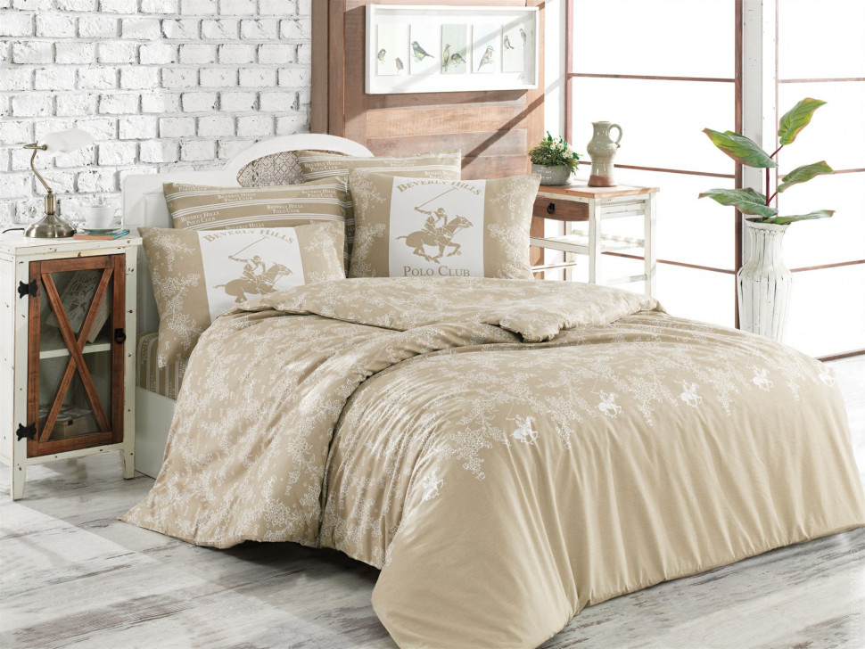 Postelnoe Bele Beverly Hills Polo Club Bhpc 013 Cream Ranfors Evro Kupit V Internet Magazine Homtex