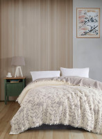 Муслиновое пике - покрывало Zeron жаккардовое 230x250 см модель 7