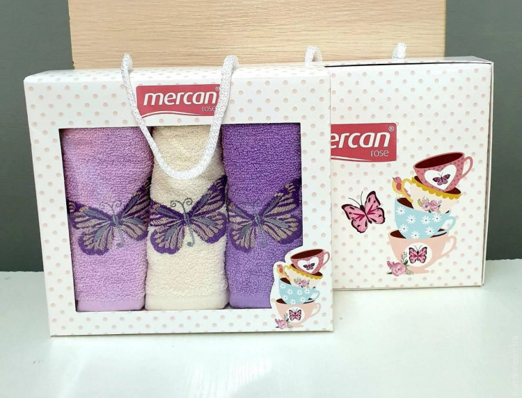Набор кухонных полотенец Mercan V08 из 3 шт. 30x50 см