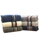 Махровое полотенце Sikel Cotton Nabiz набор 70x140 см 6 шт