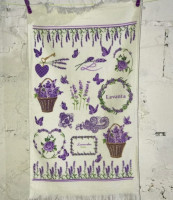 Кухонное полотенце Melih Lavender Festive 40x60 см 