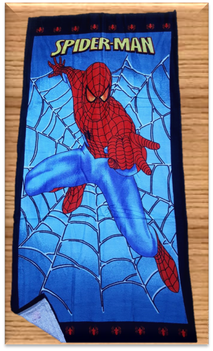 Полотенце пляжное 75x150см spider-man