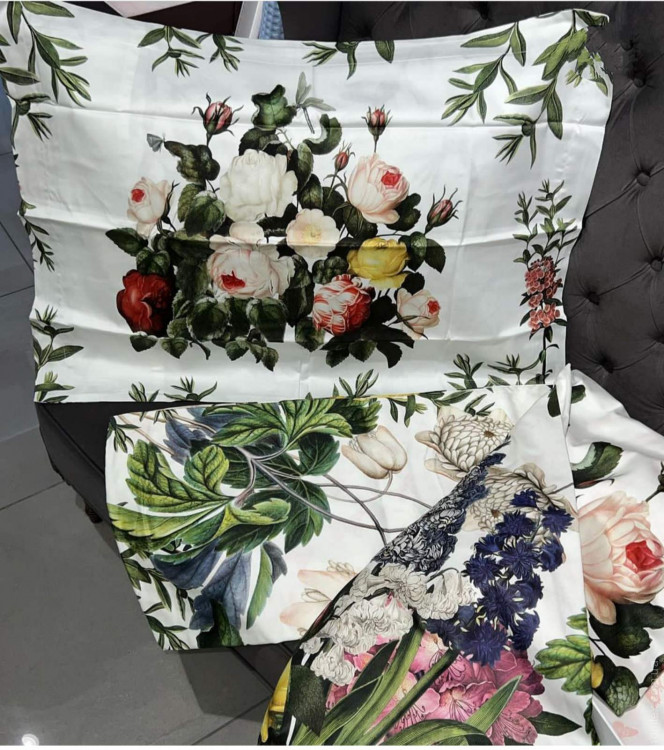 Постельное белье TAC Cherlin yesil евро