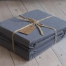 Набор простынь La Modno 240x260 см с наволочками 50х70 см Stonewashed Elegant Anthracite