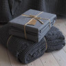 Набор простынь La Modno 240x260 см с наволочками 50х70 см Stonewashed Elegant Anthracite