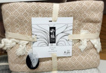 Покрывало хлопковое Moss Home 200x230 см, модель 1