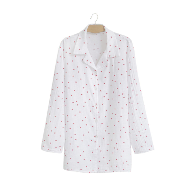 Пижама женская Lotus Home Molly Heart muslin (размер L/XL)