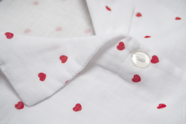 Пижама женская Lotus Home Molly Heart muslin (размер L/XL)