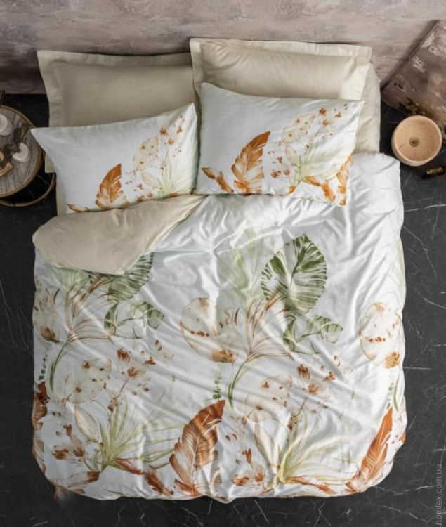 Постельное белье Cotton Box Luster bej евро