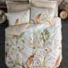 Постільна білизна Cotton Box Luster bej євро