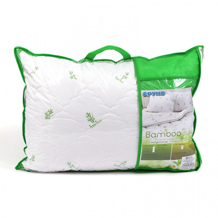 Подушка бамбуковая Руно Bamboo Style 50х70 см 