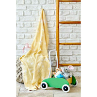 Покрывало Karaca Home Baby star sari желтый 80х120 см 