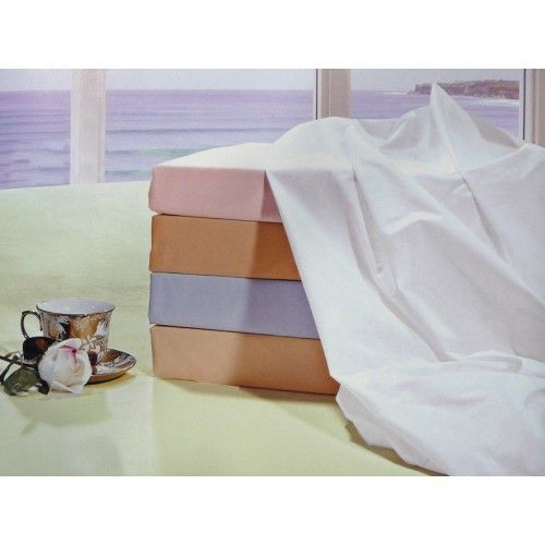 Простынь перкаль на резинке Word of Dream 100x200 см.