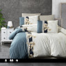 Постельное белье First Choice Manolya blue stone евро
