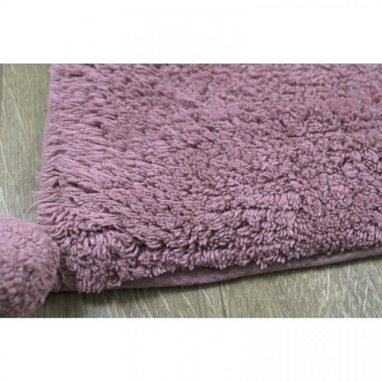 Коврик для ванной Irya New Stria mor сиреневый 70x110 см