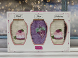 Набор кухонных полотенец из 3-х штук 40x60 см Fushia, модель 2