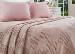 Покрывало Home Sweet Home Vimini Pudra 220x240 см, розовый