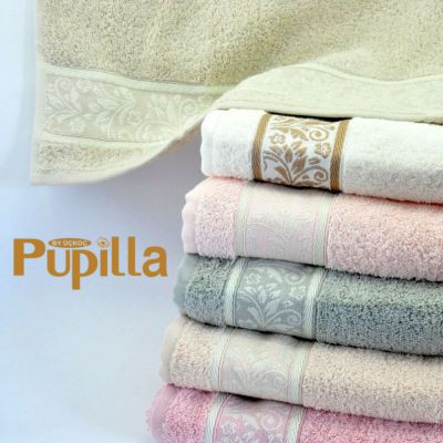 Набір махрових рушників Pupilla з 6 шт. 50х90 см. Viola