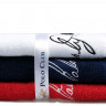 Набор полотенец Beverly Hills Polo Club 355BHP1232 White Dark Blue Red 50x100 см 3 шт