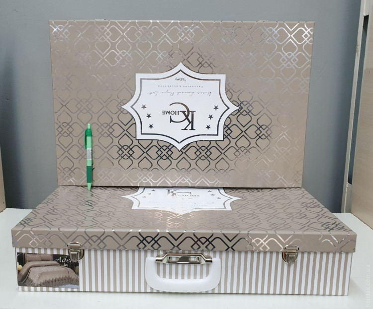 Покрывало жаккардовое с кружевом 260x260 см KC Home Aden Sonil Laced Gul Kurusu