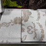 Покрывало хлопковое стёганное Birhome Ezgi Beige 240x260 см с наволочками