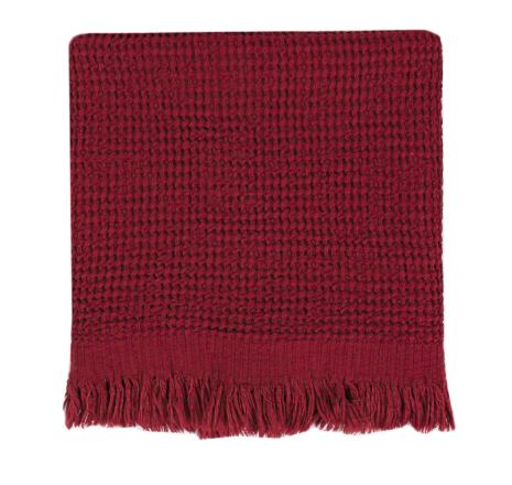 Полотенце Lotus Home Rius red красный 90х170 см