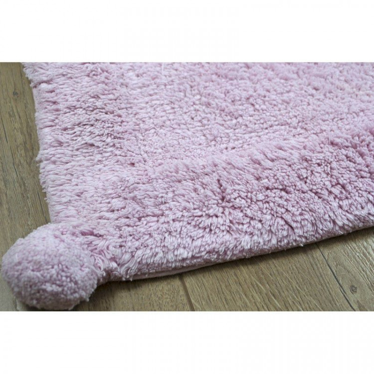 Коврик для ванной Irya New Stria pembe розовый 70x110 см