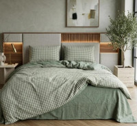 Постельное белье Вилюта вареный хлопок Wash 14 Геометрия евро