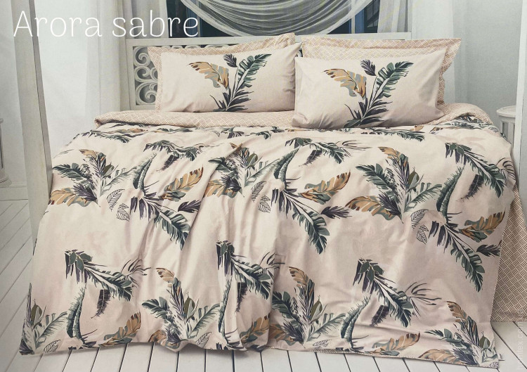 Постільна білизна Altinbasak Arora sabre ранфорс євро