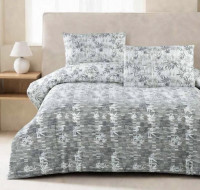 Постельное белье Altinbasak Leafora marble евро
