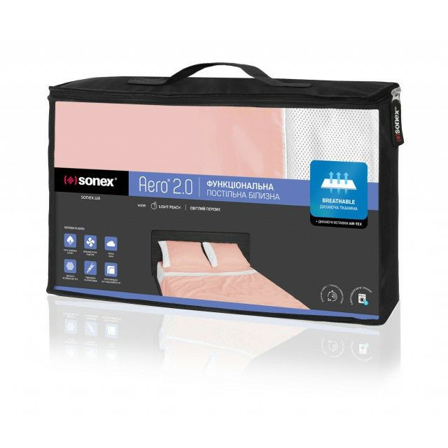 Постільна білизна Sonex Aero Light Peach сімейний