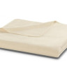 Плед Biederlack бавовняний Wohndecke Pearl oatmeal 150х200 см