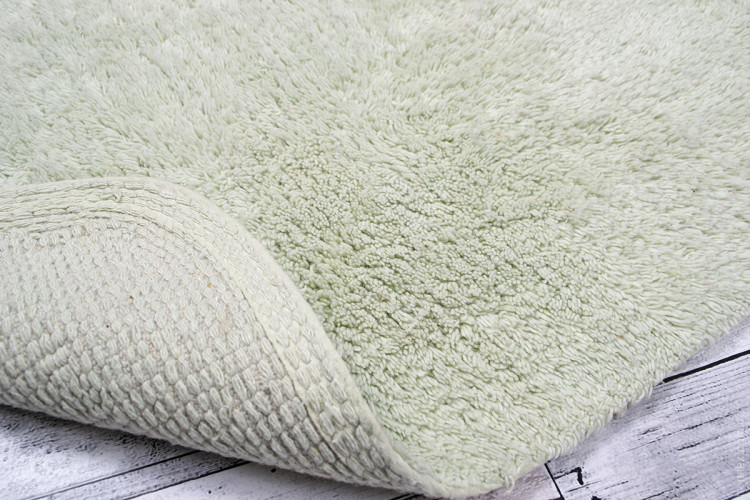 Килимок для ванної Irya Basic green зелений 50x80 см