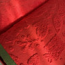 Новорічний набір жаккардових рушників Gold Soft Life з 2-х штук 50х90 см+ 70х140 см червоний