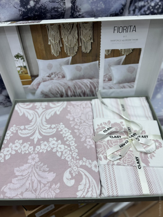 Постільна білизна Aran Clasy Ranforce Fiorita V-1 євро Постільна білизна Aran Clasy Ranforce Fiorita V-1 євро