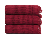 Набор полотенец Lotus Home Rius red красный 35х50 из 3 шт.
